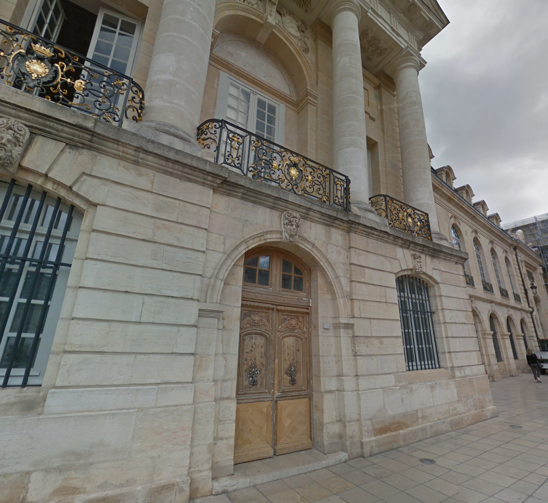 The Museum of Fine Arts in Dijon by Google Earth The Museum of Fine Arts in Dijon by Google Earth