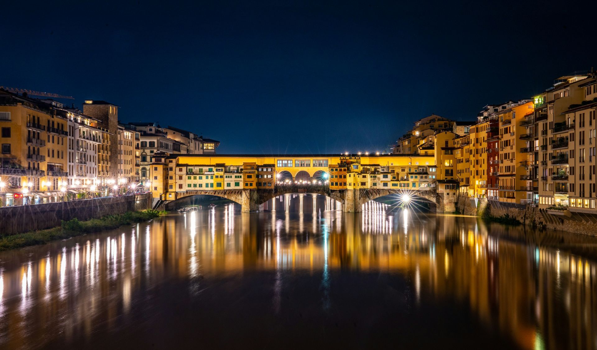 The Ponte Vecchio at Night The Ponte Vecchio at Night