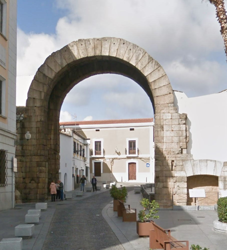 Trajan Arch by Google Earth Trajan Arch by Google Earth