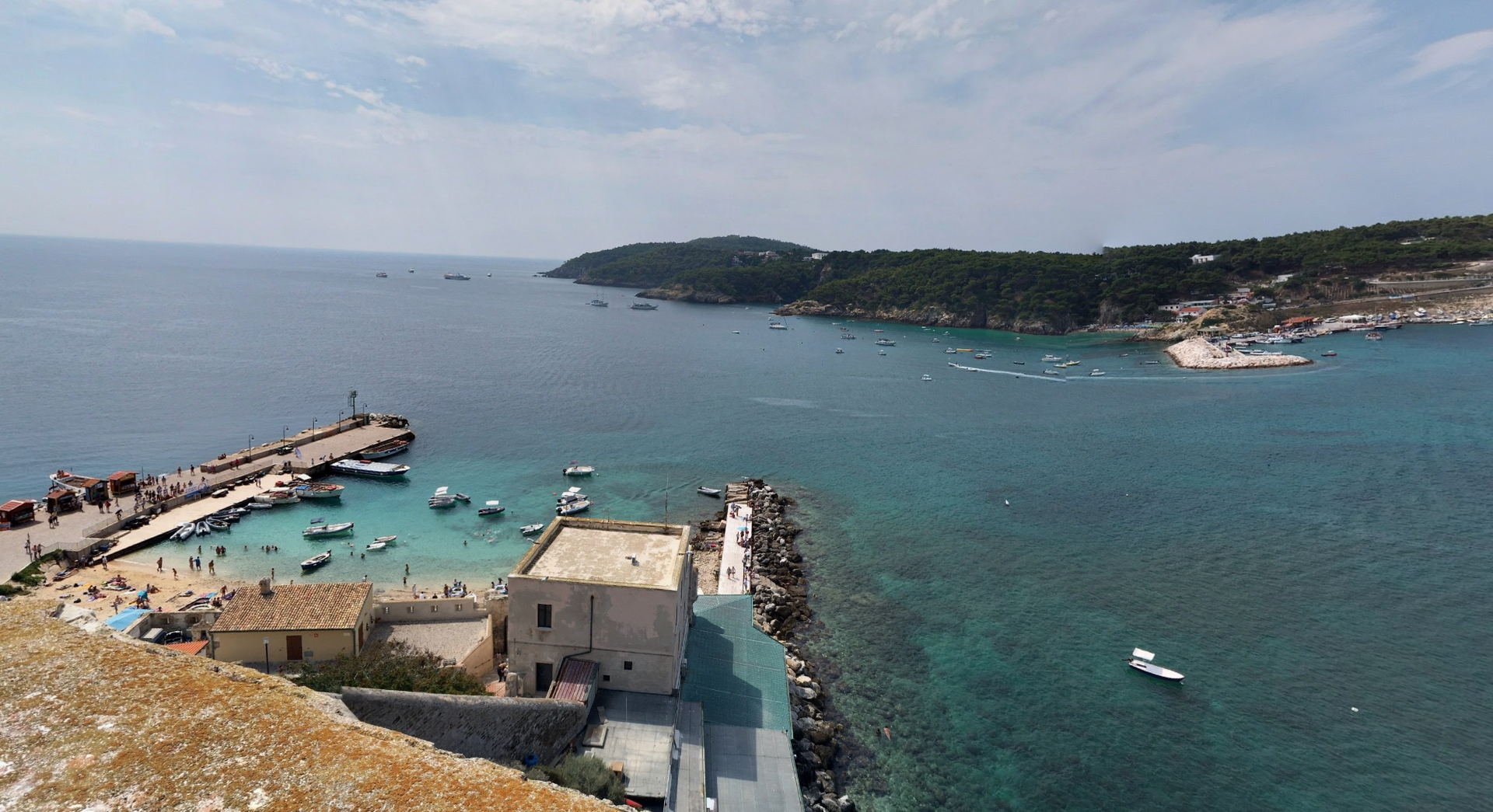 Tremiti Island by Google Earth