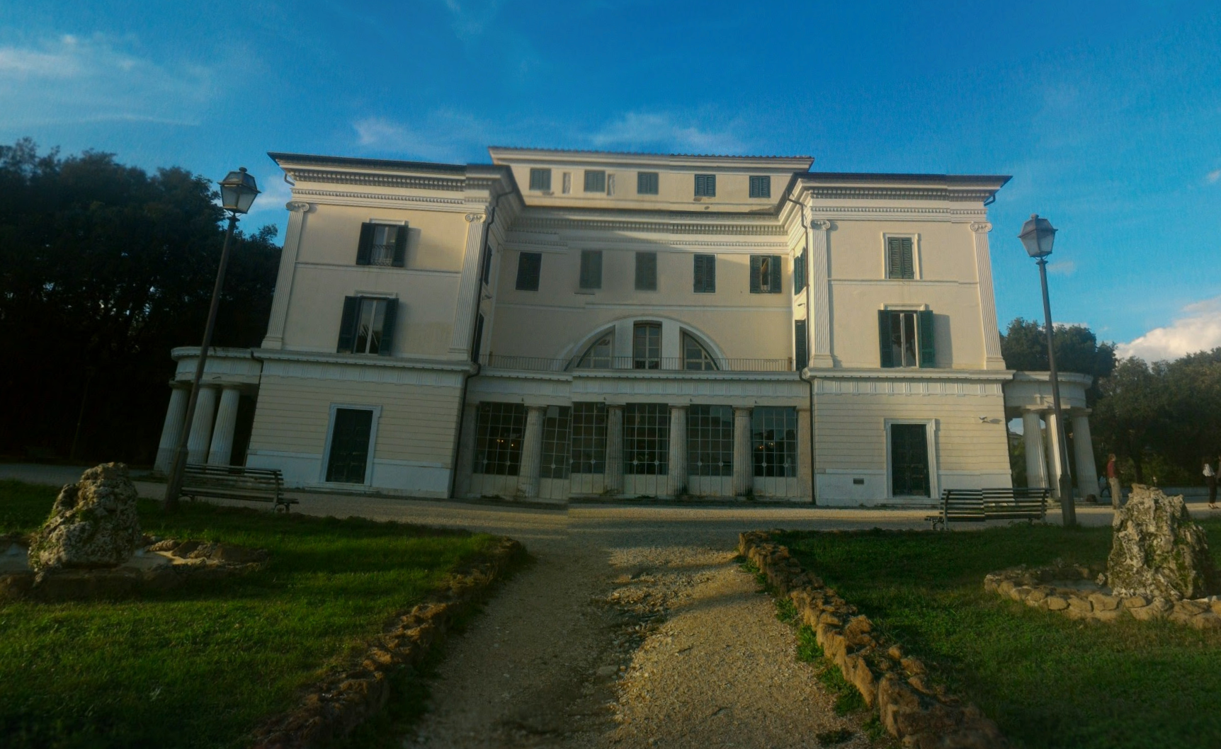 Villa Torlonia by Google Earth Villa Torlonia by Google Earth