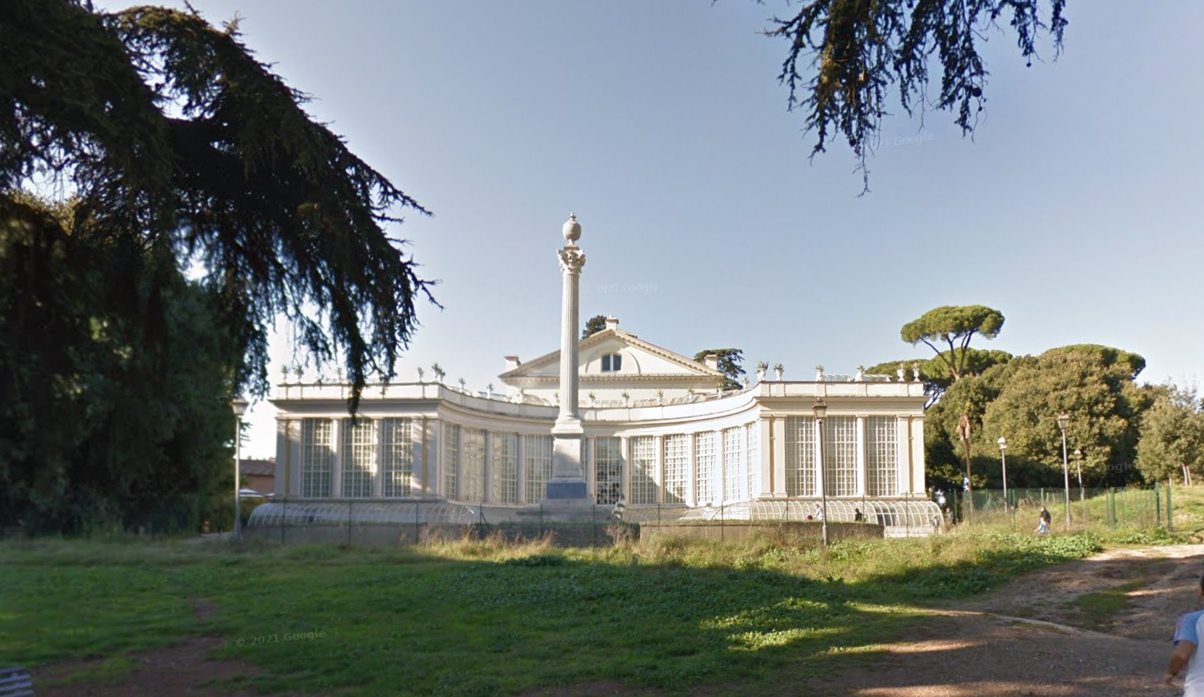 Villa Torlonia by Google Earth Villa Torlonia by Google Earth