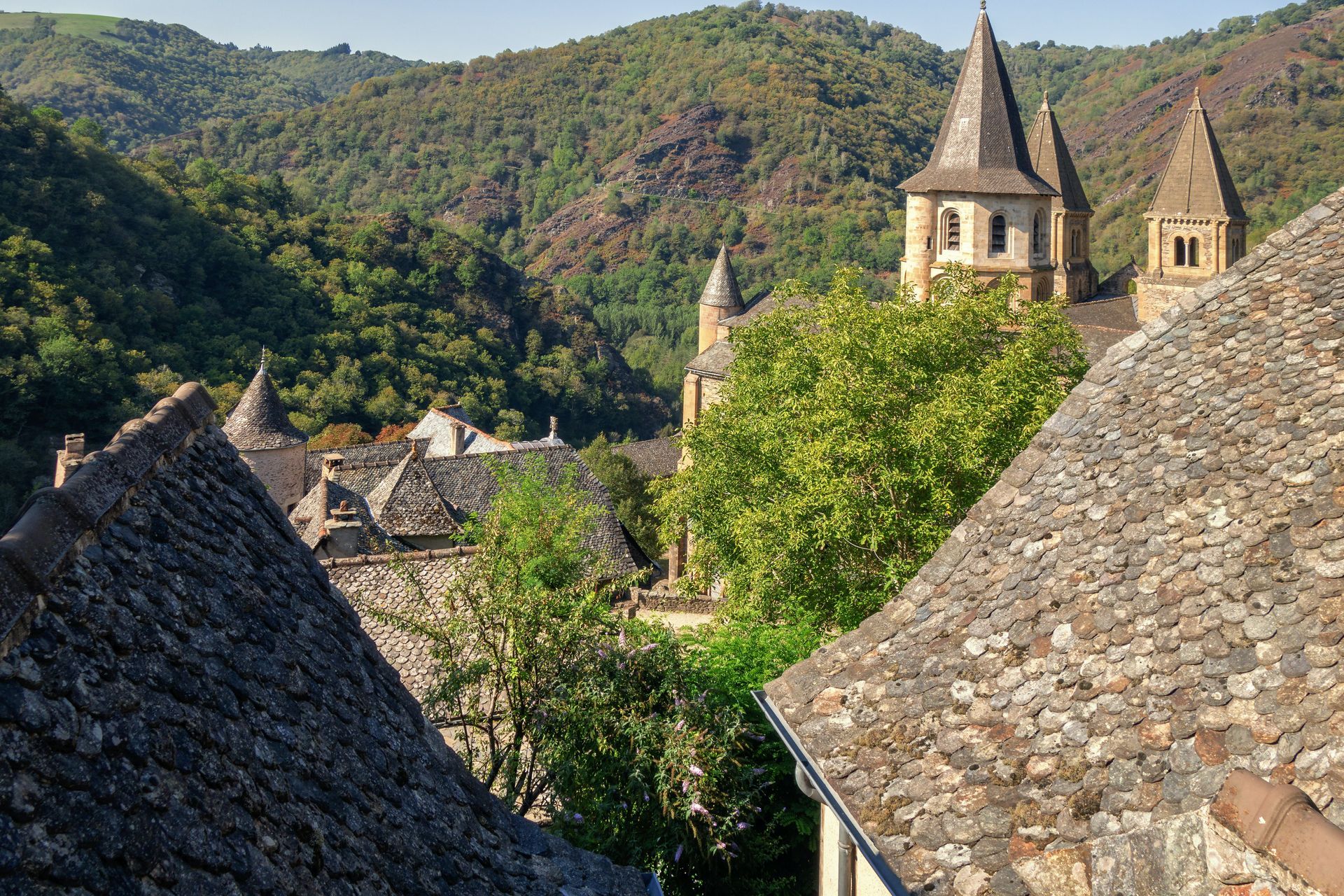 Village of Conques Village of Conques