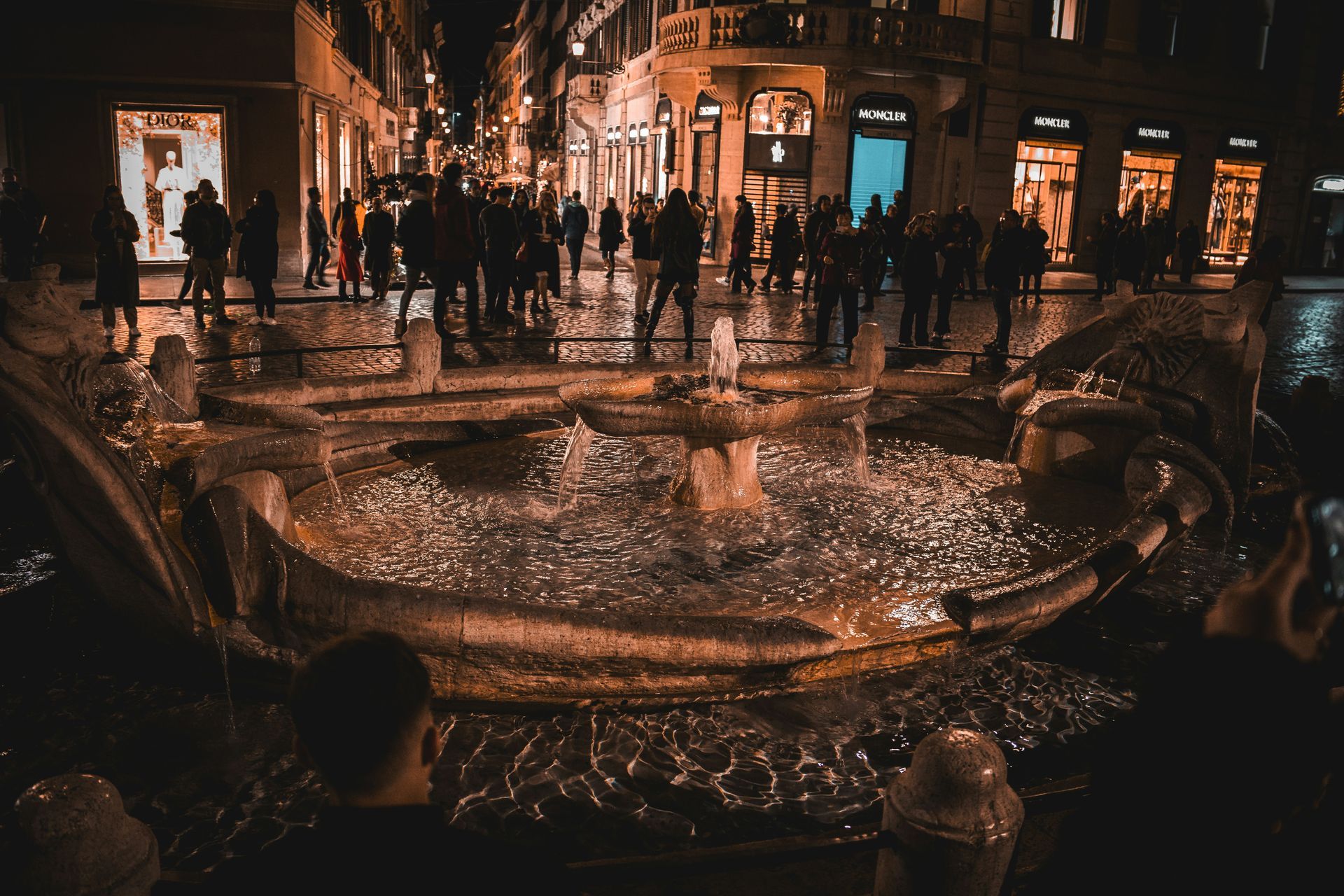 Walking Tour of Rome at Night