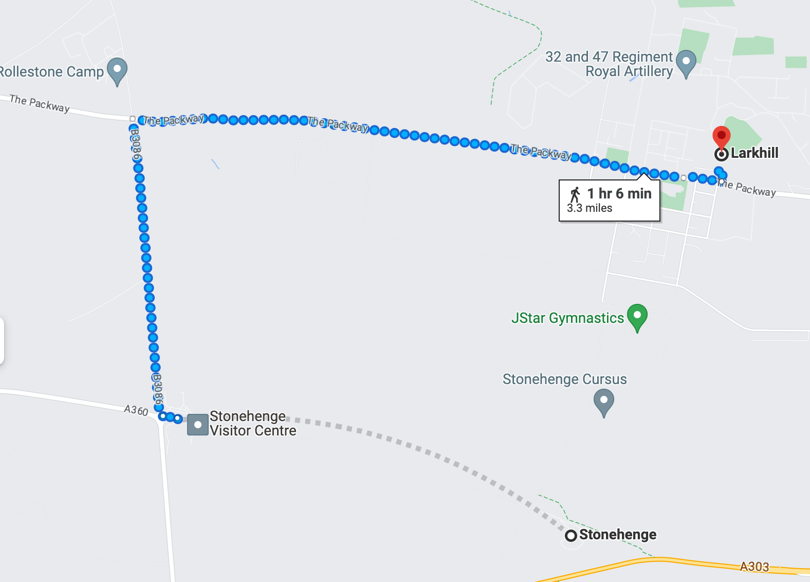 walk to Stonehenge from nearby towns walk to Stonehenge from nearby towns