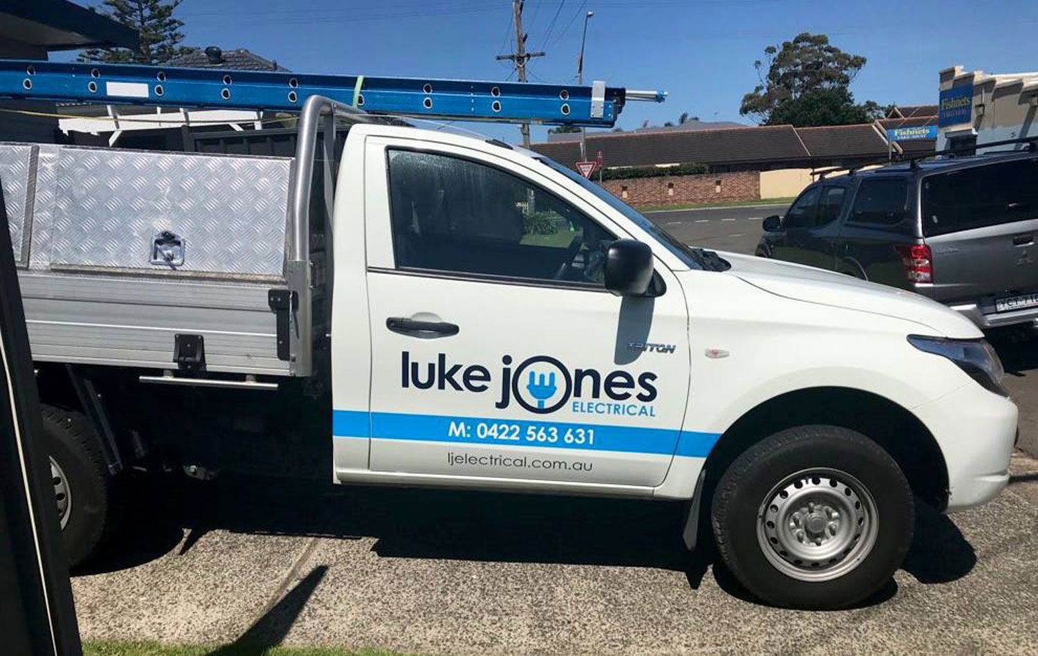 Vehicle Of Luke Jones Electrical, Electricians In Thirroul