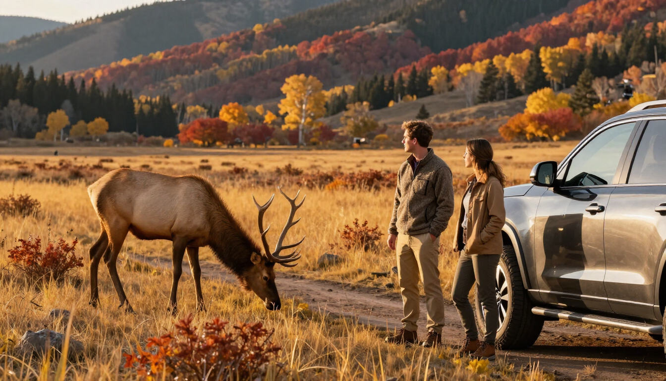 Responsible wildlife viewing in Estes Park