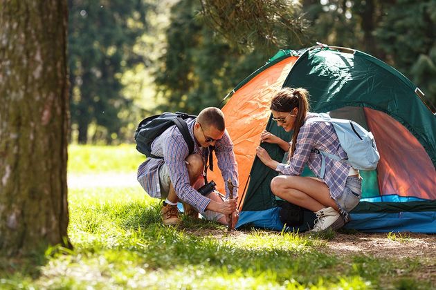 tent camping