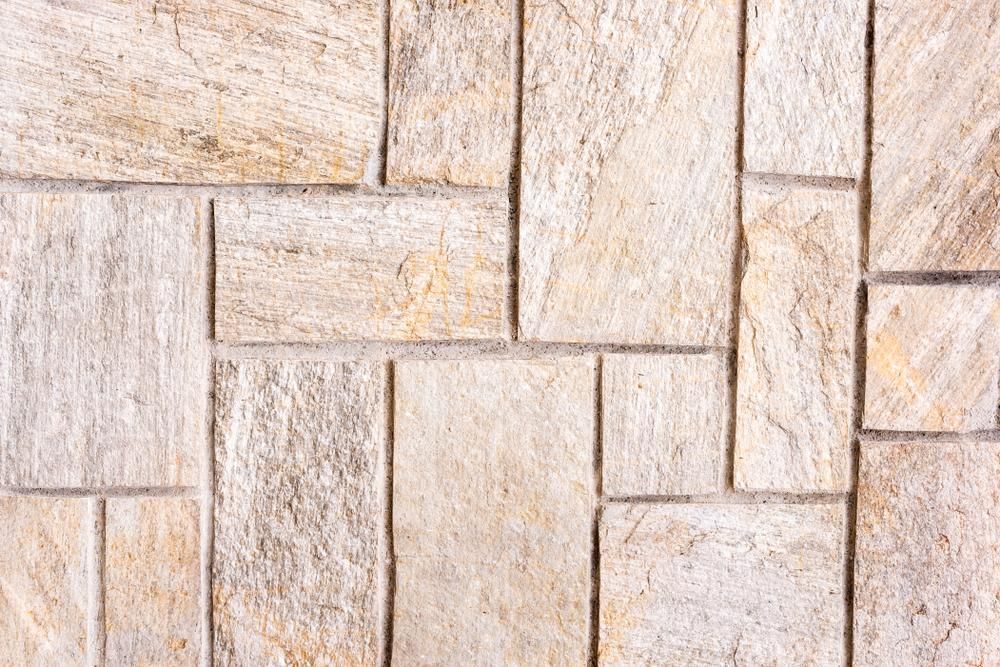 A Close Up Of A Brick Wall With A Geometric Pattern — Southern Bricks & Pavers In Moruya, NSW