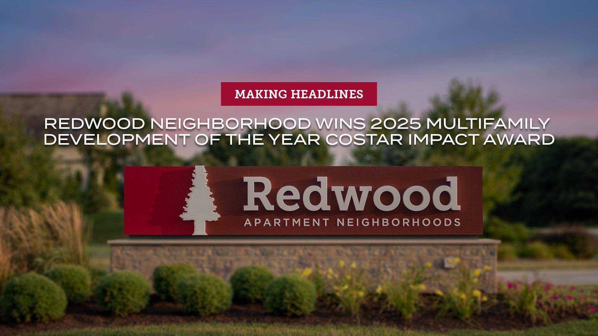Redwood Bellevue South 25th Street named 2025 Multifamily Development