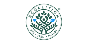 Logo of Eco Coalition: tree-shaped design with text 