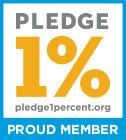 Pledge 1% Member Logo