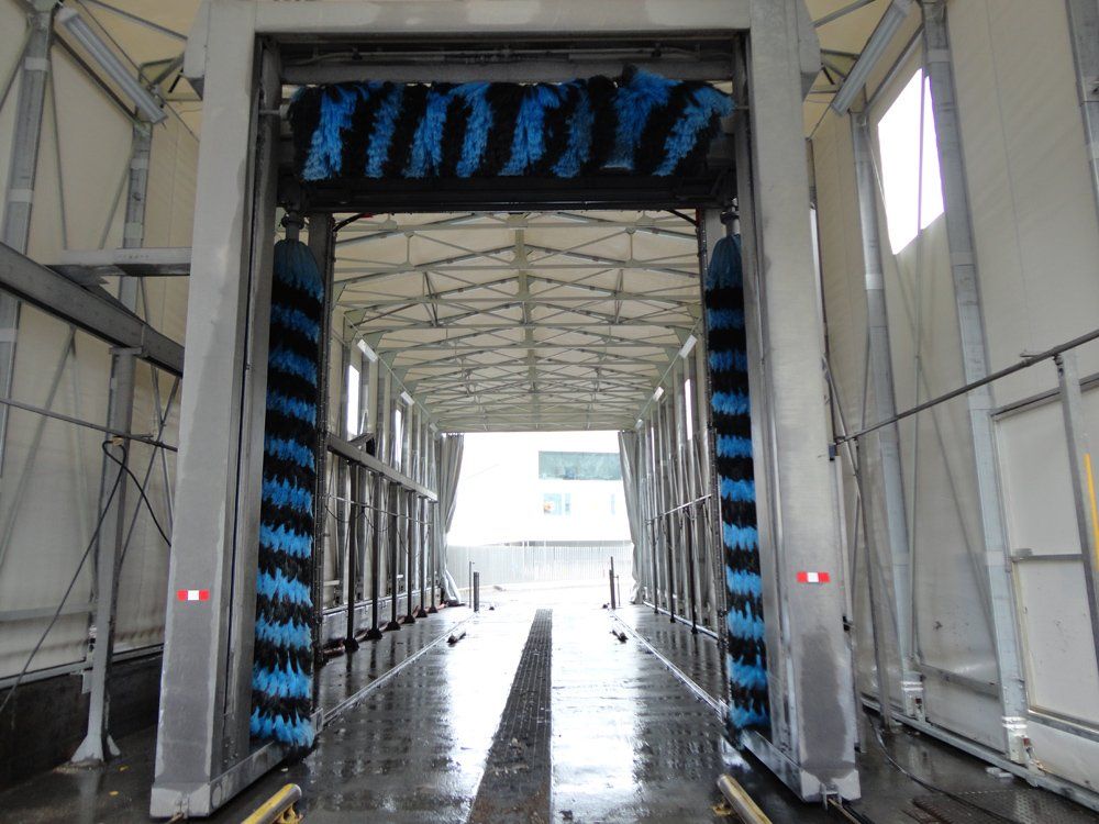 autolavaggio camion