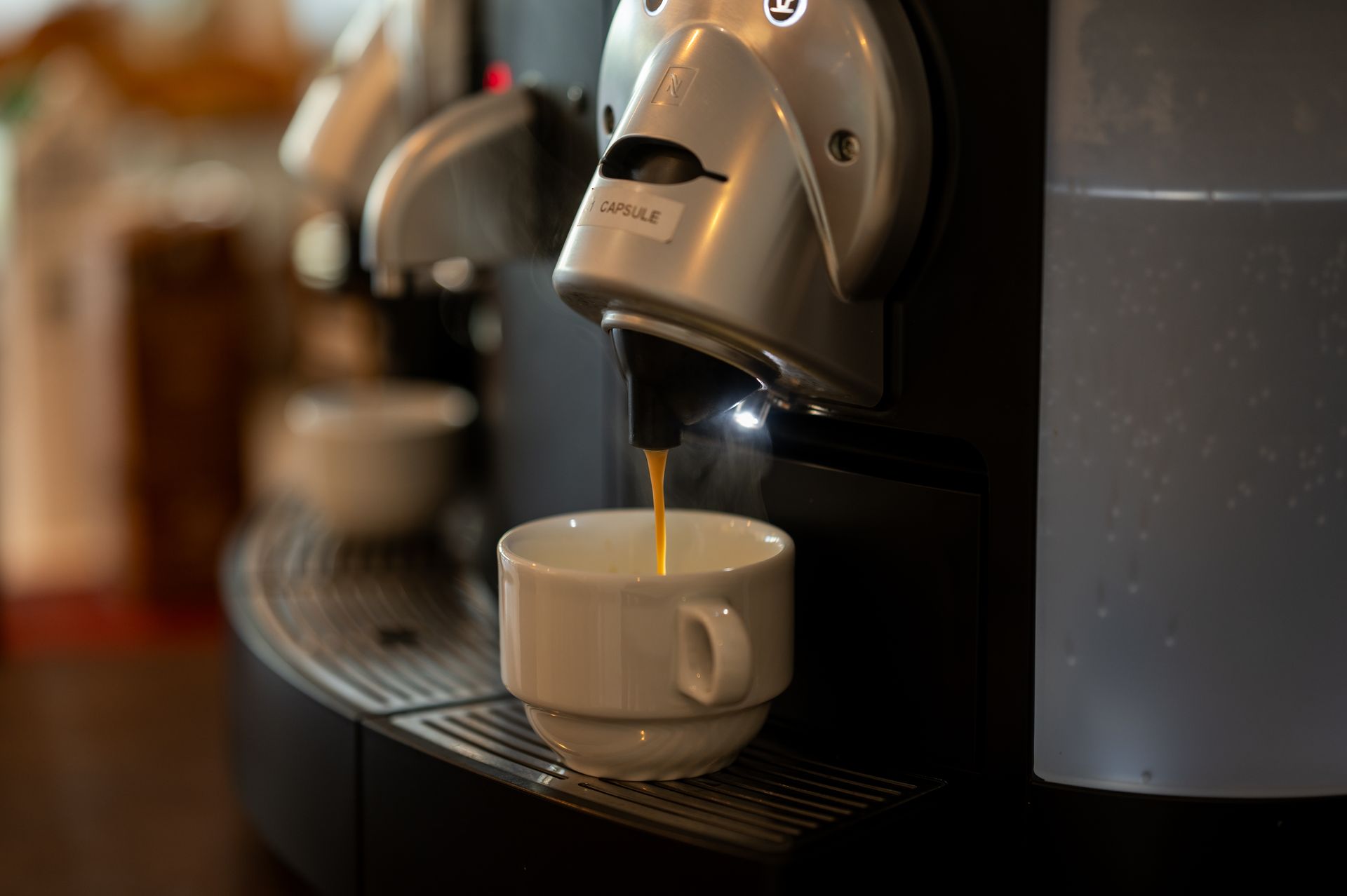 Sustainable Nespresso  machine at Sol i Vida Hotel