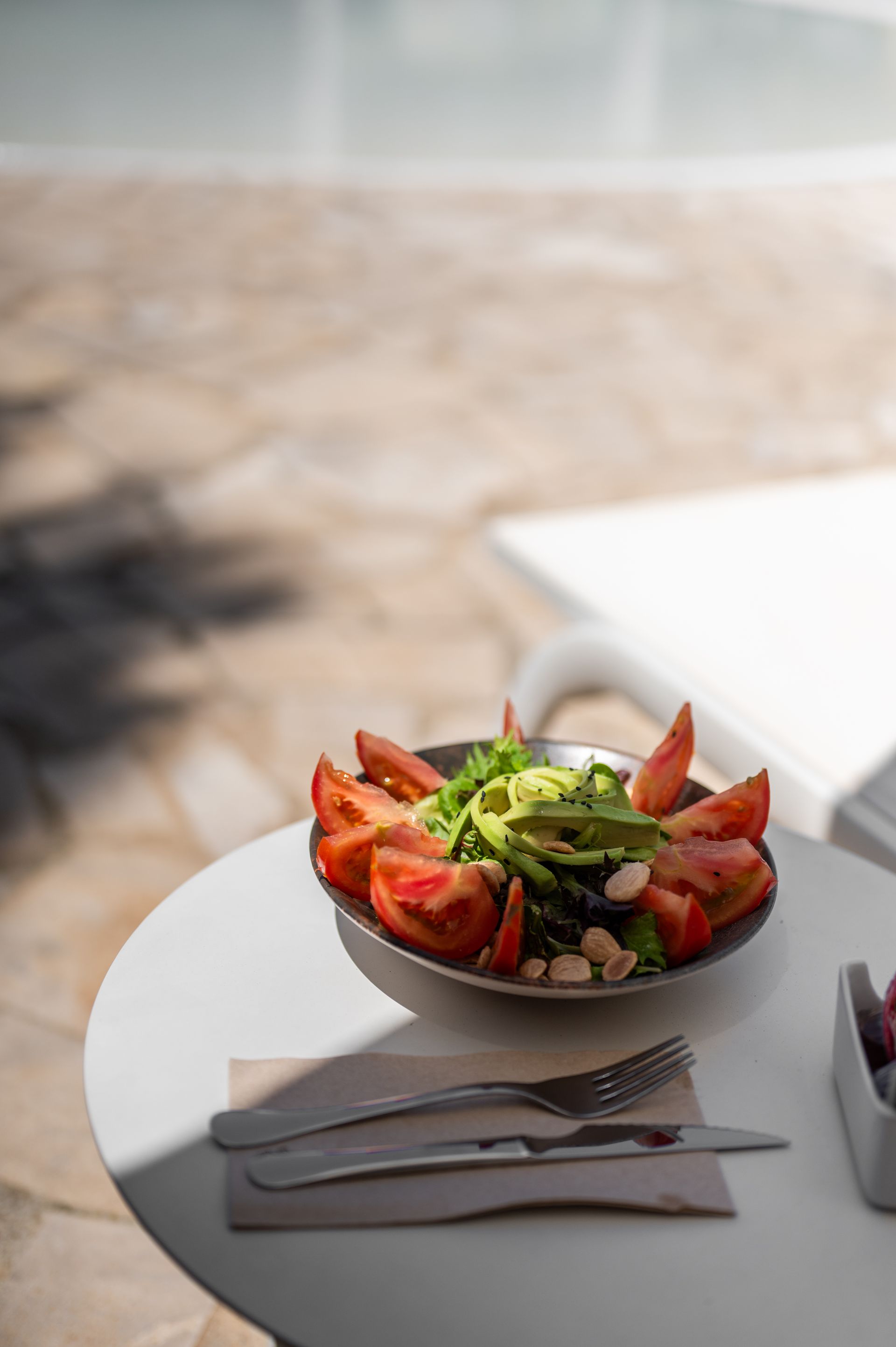 Fresh organic produce on menu at Sol i vida Adults Only Hotel in Porto Cristo
