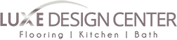 Logo for Luxe Design Center with text