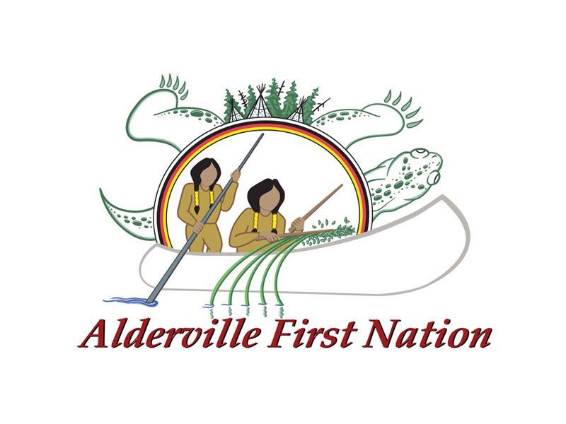 A logo for alderville first nationClicking on image will direct to Alderville First Nation website. 