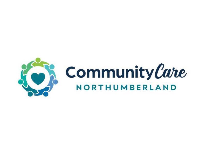 The logo for community care northumberland. Clicking on image will direct to CommunityCare Northumberland website. 