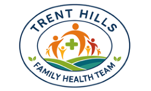 The logo for the trent hills family health team Clicking on image will direct to the Trent Hills Family Health Team website. 