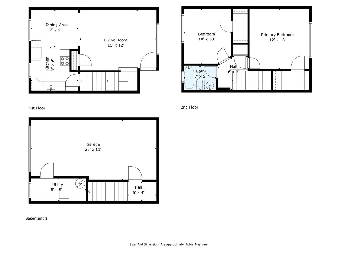 Maples townhome floor plan