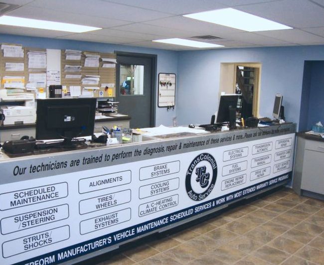 Reception | Trans Colonial Auto Services