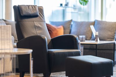 Modern room with recliner chair