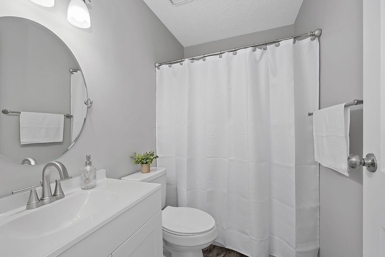 Image of an updated bathroom