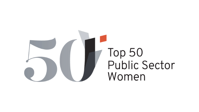 Top 50 Public Sector Women logo