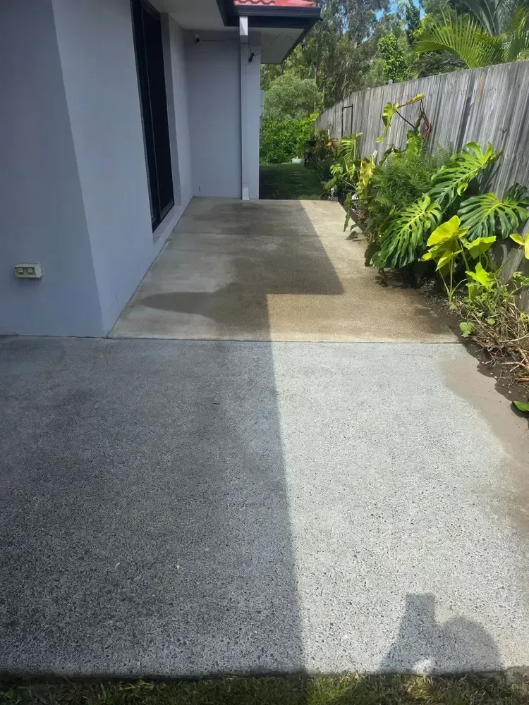 commercial pressure washing after