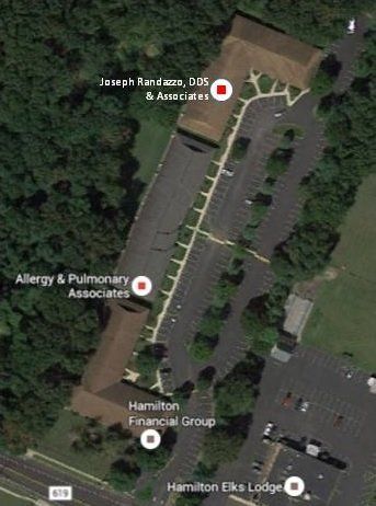 Aerial Map — Hamilton, NJ — Joseph Randazzo DDS Aerial Map — Hamilton, NJ — Joseph Randazzo DDS