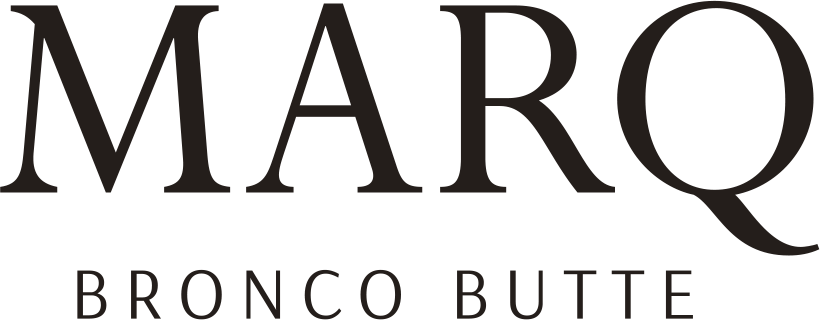 Marq Bronco Butte logo.