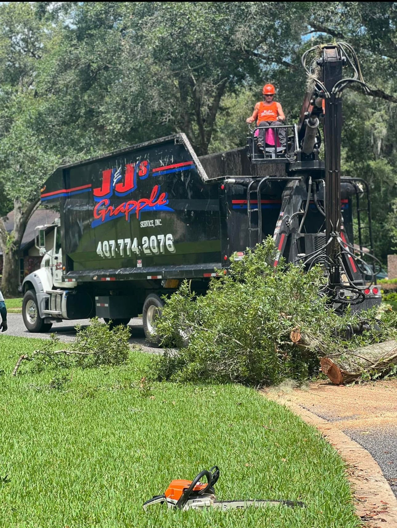 Grapple Truck Service Eustis FL