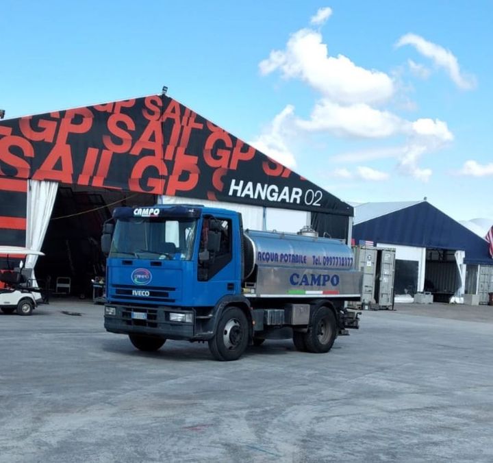 autobotte per forniture idriche