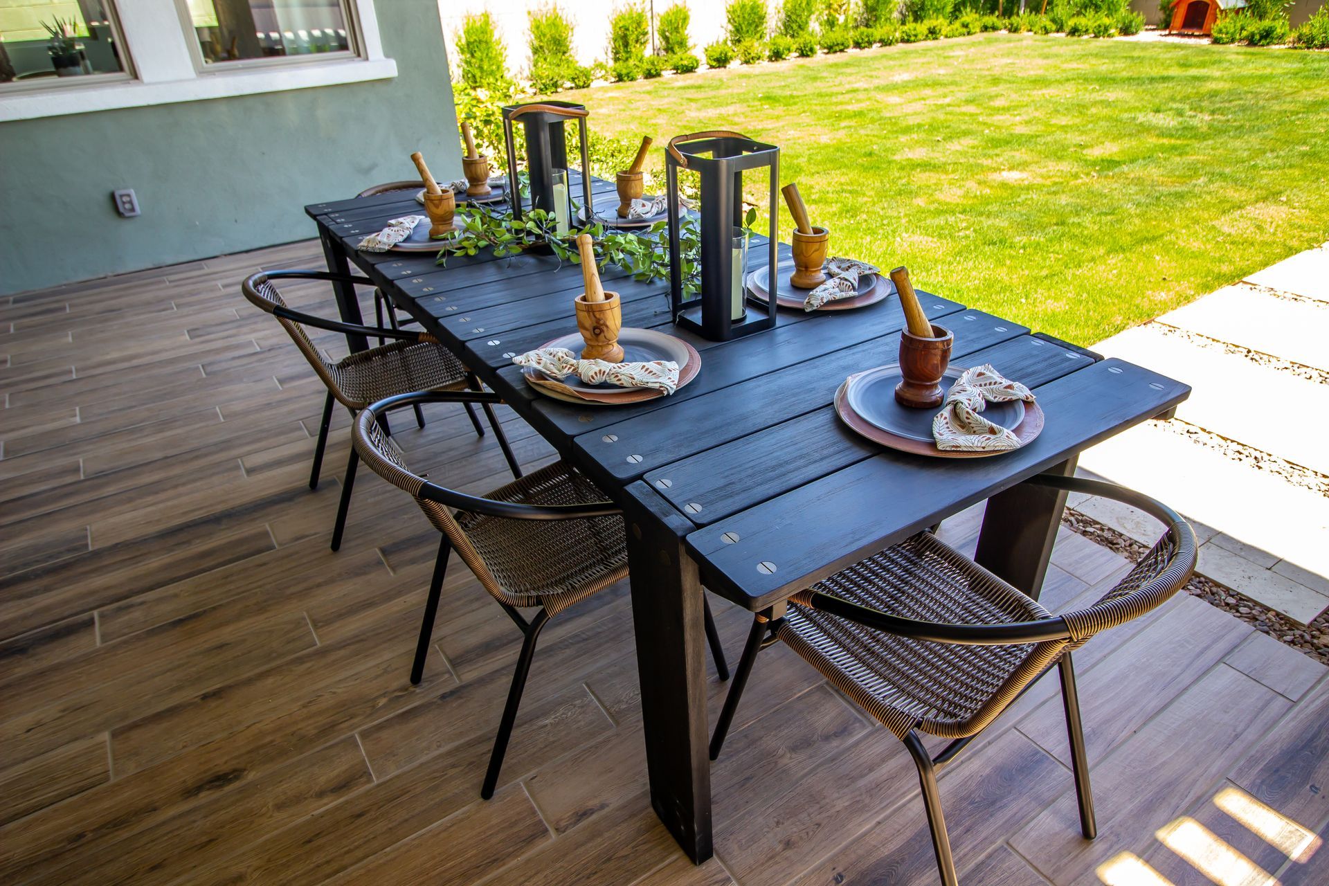 outdoor seating