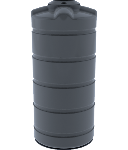 1000L Round Water Tank - Mountain Blue
