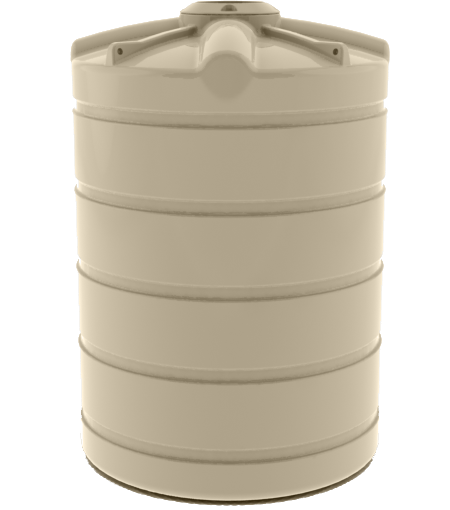 2500L Round Water Tank - Merino