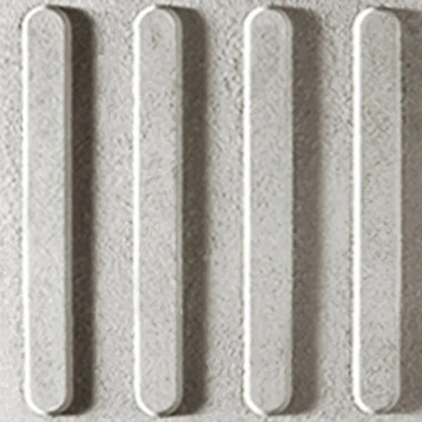 Directional Tactile Indicator - White