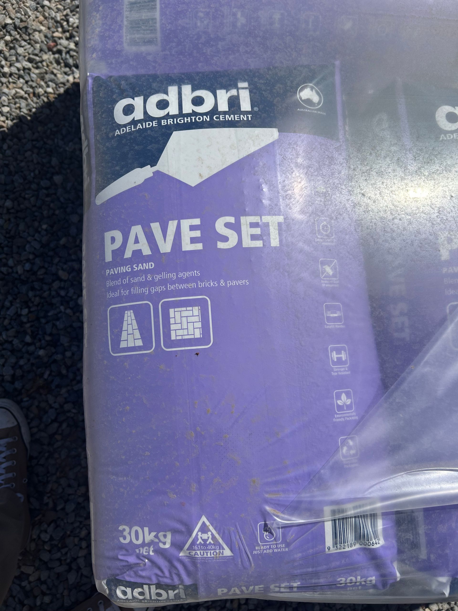 Pave Set Paving Sand 30KG