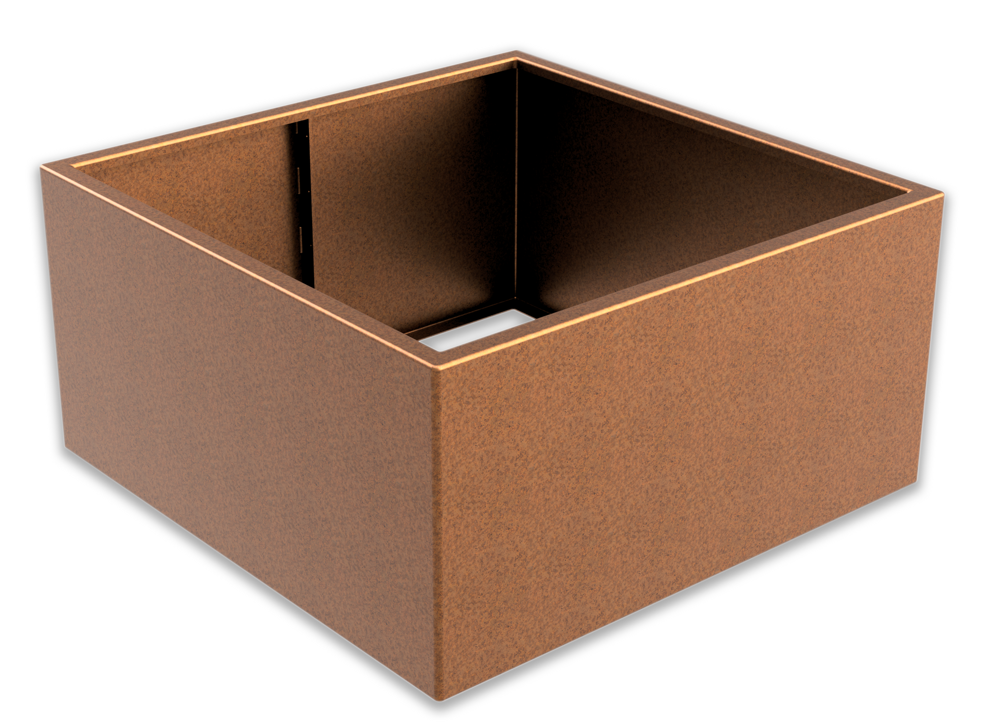 Steel Box Planter - 800x800x500mm