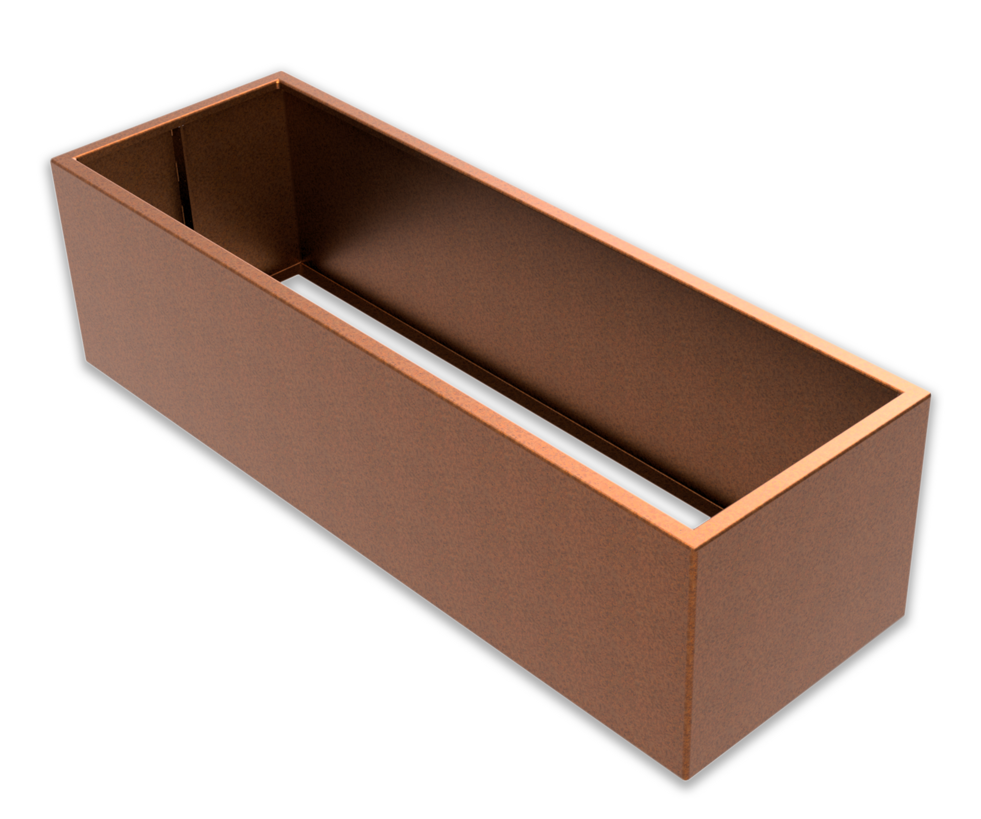 Steel Box Planter - 1600x800x500