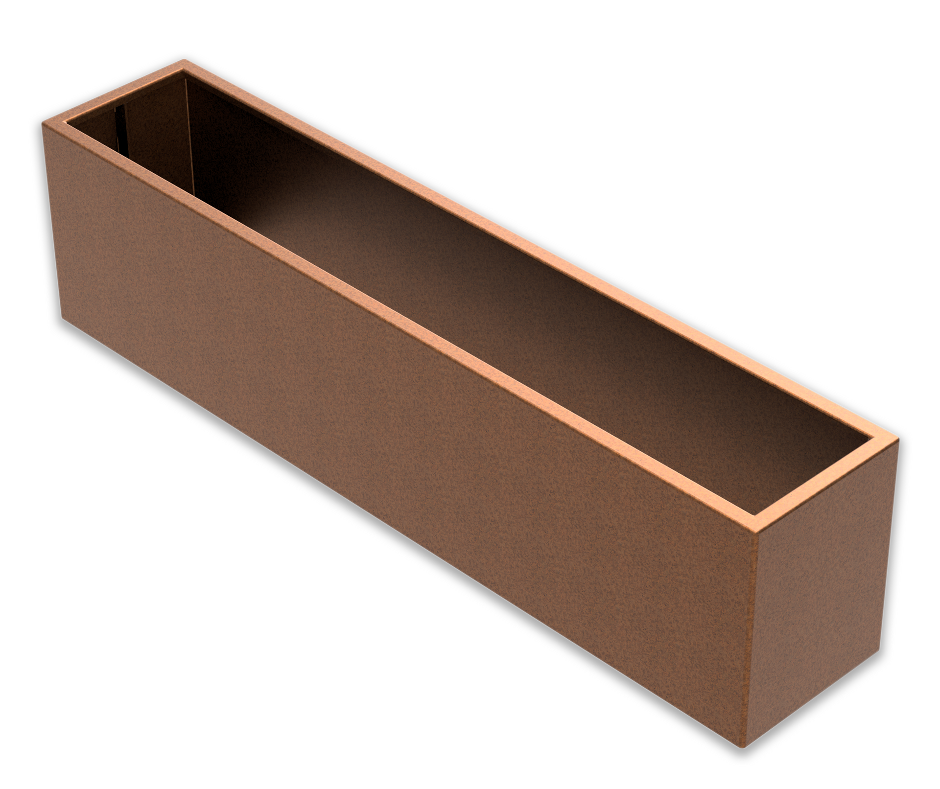 Steel Box Planter - 2000x400x500