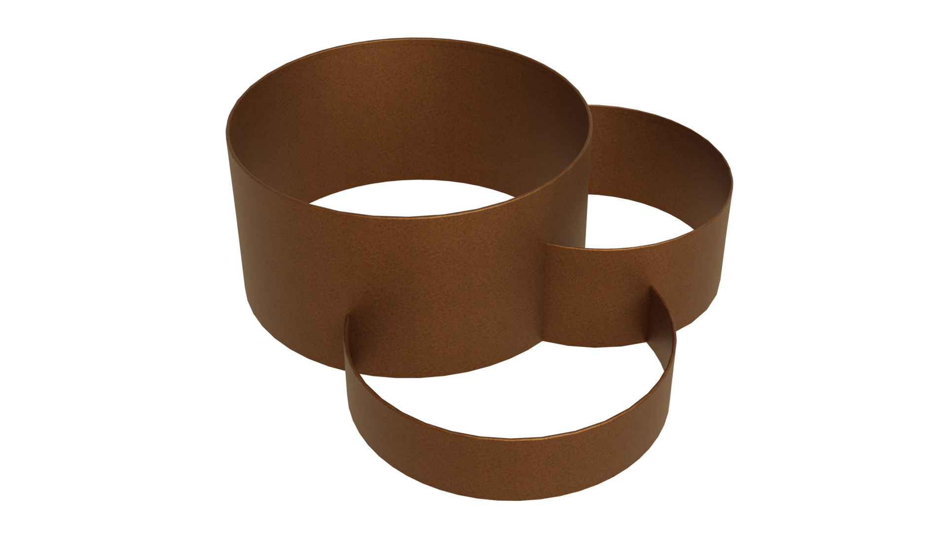 Triple Tier Steel Ring Planter - Dimension 01