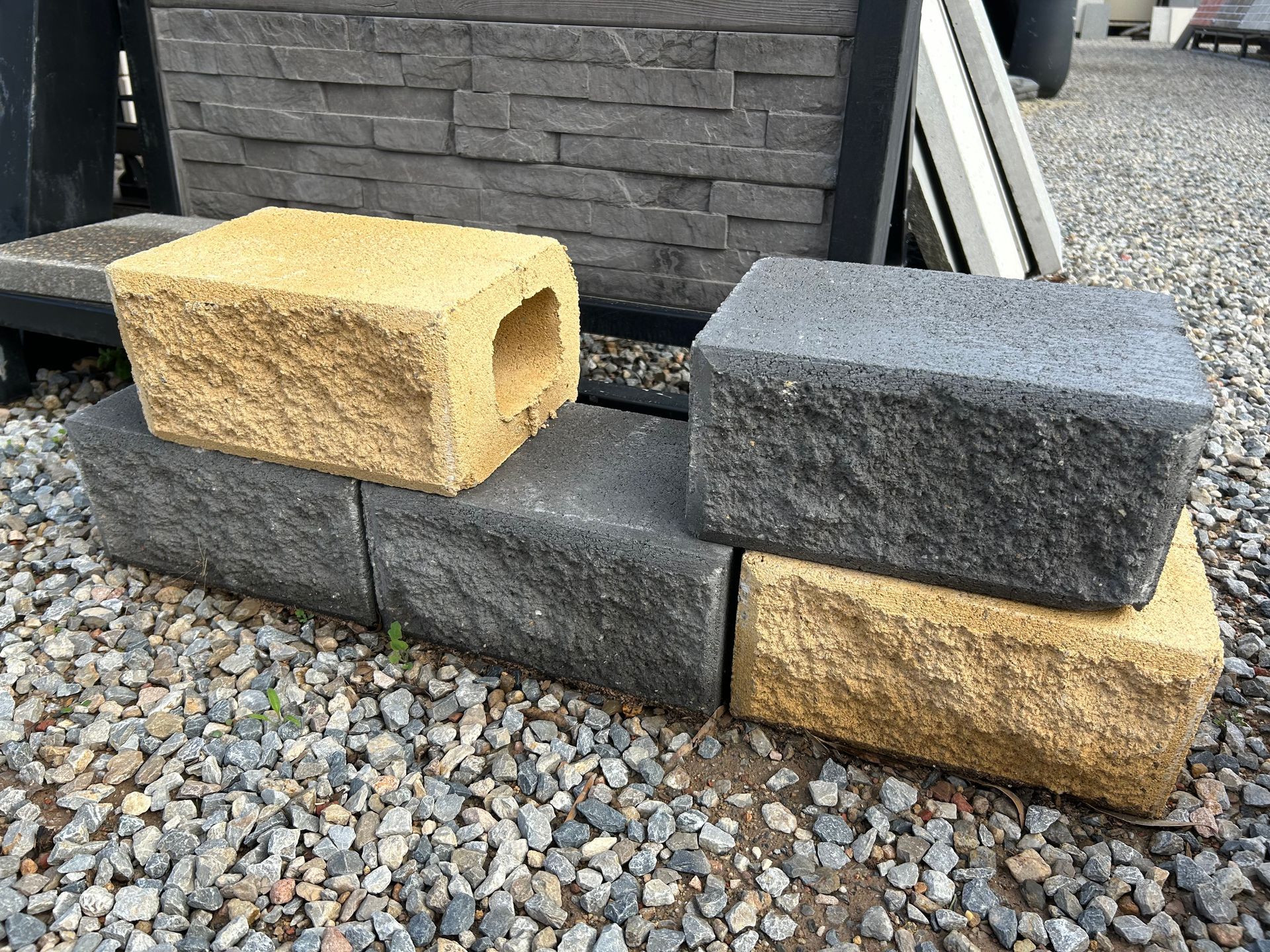 Stone Wall retaining wall block