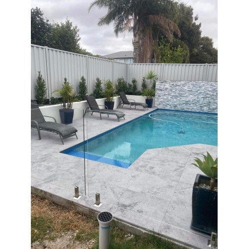 White Car on Driveway — Adelaide, SA — Playford Pavers
