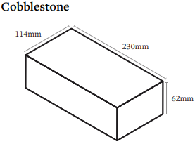 Original Adelaide Red - 114x230x62 Cobblestone