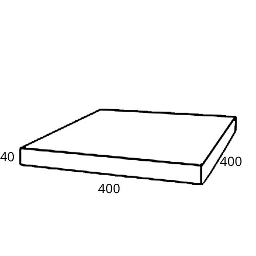 Coogee Sawcut - Standard 40x400x400