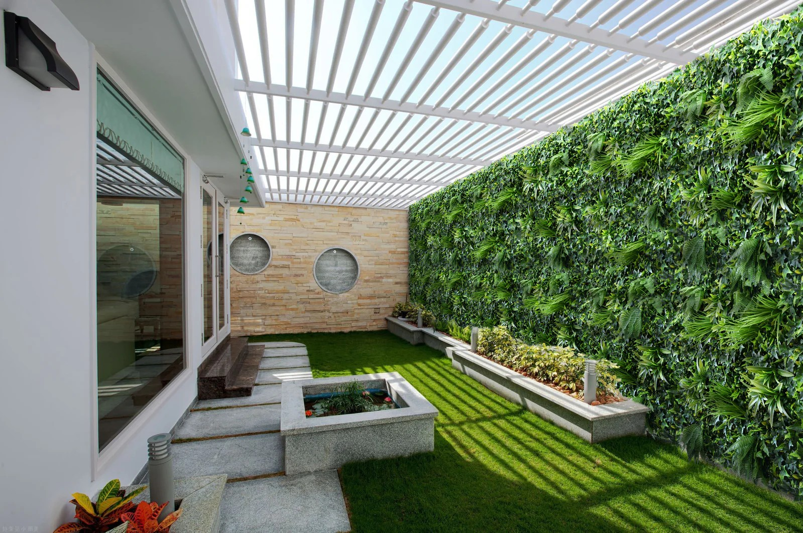 Premium Green Wall Panel