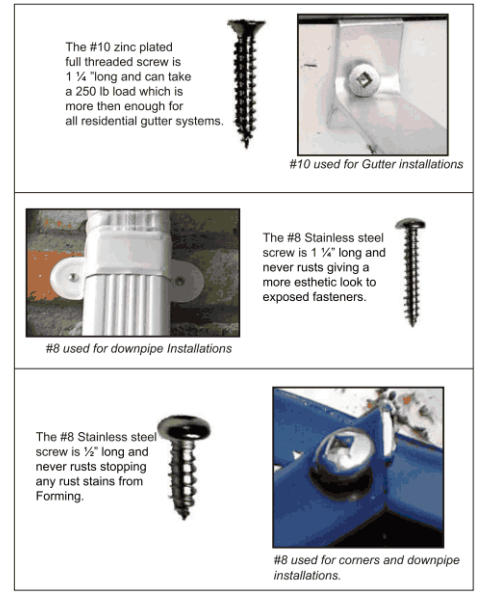 screw usage