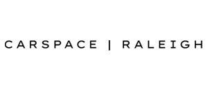 CARSPACE | RALEIGH text logo in black on a white background