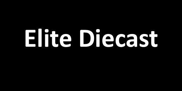 White text “Elite Diecast” on a black background.
